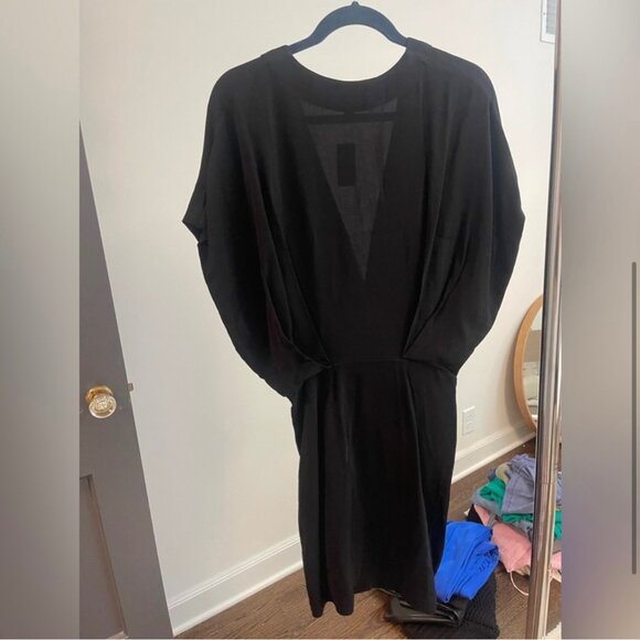 Banana Republic Mari Draped Crepe Dress - Picture 4 of 5